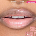 Huda Beauty Faux Filler Lip Gloss She Flirty Moisturizing Shine