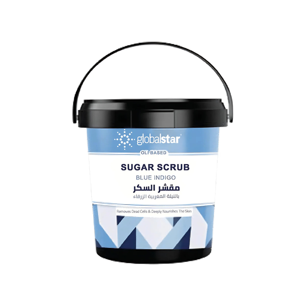 Sugar Body Scrub Indigo Oil Exfoliating Skin Softening Global Star 600g