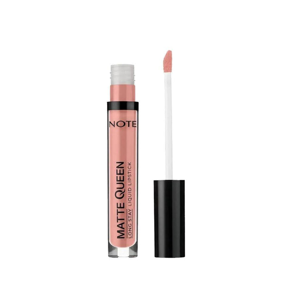 Note Matte Queen Liquid Lipstick 01 Elegant Nude Long-Lasting Matte