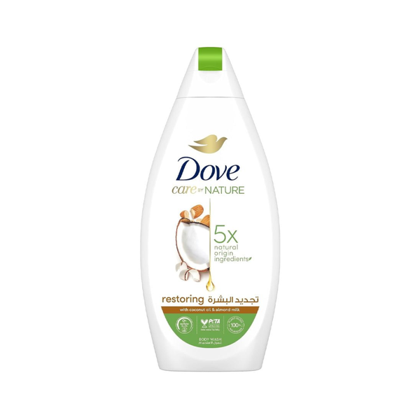 Body Wash Coconut Oil Almond Milk Nourishing Dove 500ml