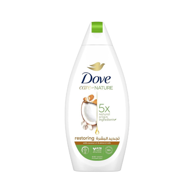 Body Wash Coconut Oil Almond Milk Nourishing Dove 500ml