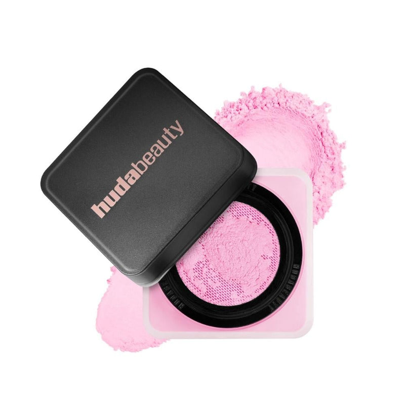 Huda Beauty Easy Bake Loose Setting Powder, Birthday Cake, Matte Finish