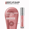 Flormar Dewy Shine Lip Gloss No. 005 Bronze Statu Shea Butter 4.5ml