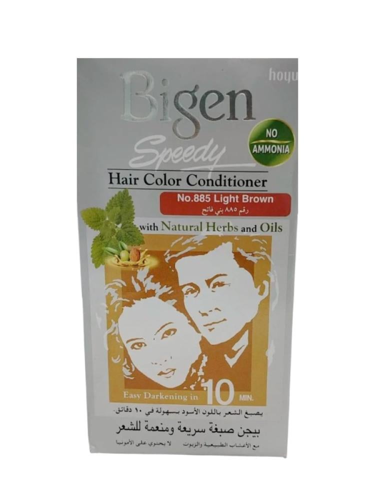 Best Color Depositing Conditioner Light Brown Gray Coverage Bigen 60ml