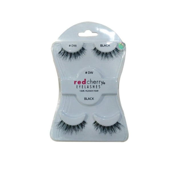 Red Cherry Eyelash Set Synthetic Fiber Reusable Multi-Style