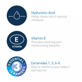 Cerave Baby Wash and Shampoo, Fragrance-Free, 3 Ceramides, 473ml