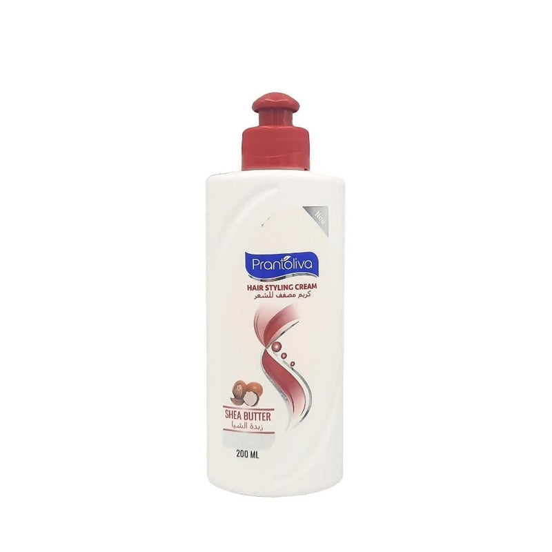 Prantoliva Hair Styling Cream, Shea Butter, Natural Oils, 200ml