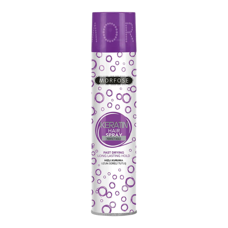 Shop Hair Spray Keratin Perfect Hold Styling Mist Morfose 250ml