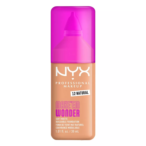 Best Matte Foundation Buildable Natural Shade Nyx 30ml