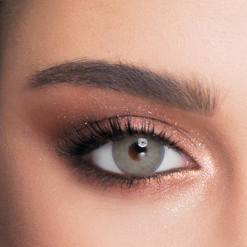 Top Rated Colored Contact Lenses Dazzling Green Luminous 1 Pair