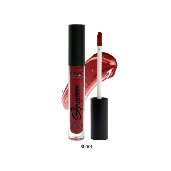 Make Over 22 Signature Lip Gloss & Plumper SL001, Vitamin E, Hyaluronic Acid
