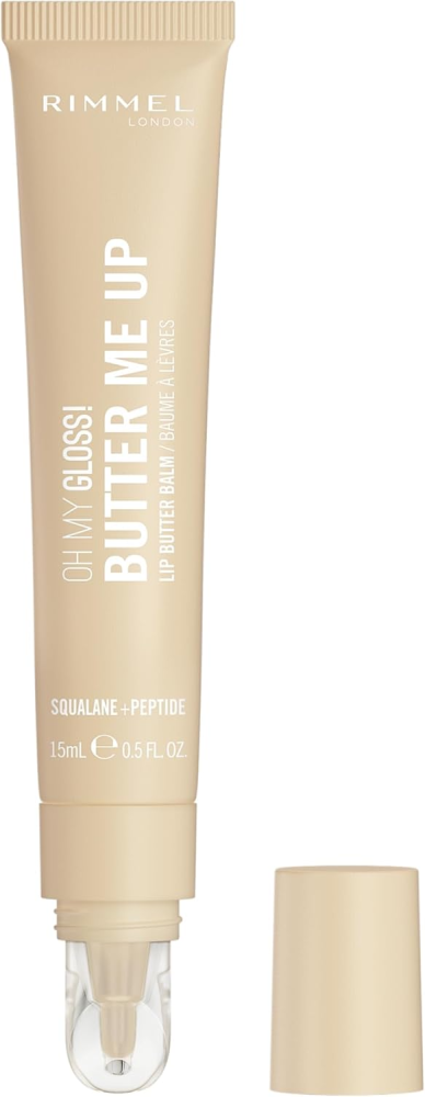 Hydrating Lip Gloss Vanilla Frost Moisturising Hyaluronic Acid Rimmel 00