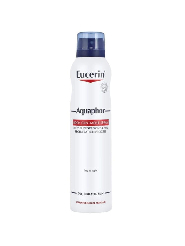 Eucerin Aquaphor Ointment Body Moisturizing Spray for Dry and Irritated Skin - 250 ml