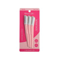 Queen Lili Eyebrow Razors Precision Shaving Blades 3 Pack