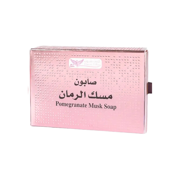 Pomegranate Musk Soap Moisturising Fragrant Body Care Kuwait Shop 100g