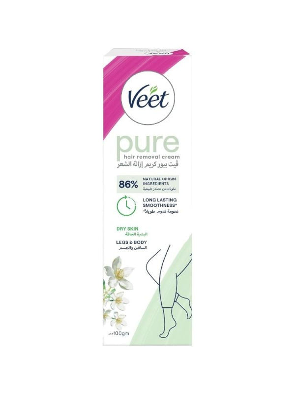 Veet Hair Removal Cream for Dry Skin Moisturising 100g