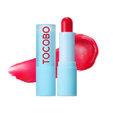 Tocobo Glass Tinted Lip Balm Cherry Pink Hydrating Glossy Finish 3.5g