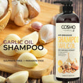 Vatika Garlic Hair Oil & Cosmo Garlic Shampoo Set 1000 ml + 200 ml