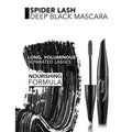 Flormar Spider Lash Volumizing Mascara Deep Black 01 Thickening
