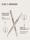 Sheglam Brows On Demand 2-in-1 Brow Pencil Espresso