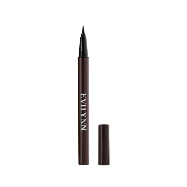 Brown Liquid Eyeliner Waterproof Long Lasting Matte Finish Eveline 5ml