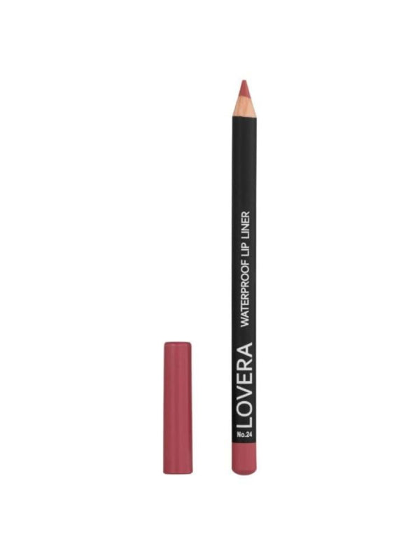 Waterproof Lip Liner Shade 24 Long-Lasting Lovera 1.14g
