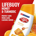 Antibacterial Body Wash Honey Turmeric Lifebuoy 500ml