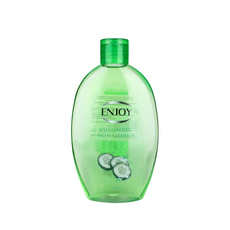 Enjoy Facial Cleanser with Cucumber Makeup Remover, 225ml