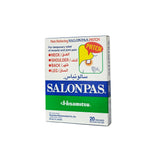 Salonpas Pain Relieving Patch for Muscle & Joint Pain Relief 20 Patches