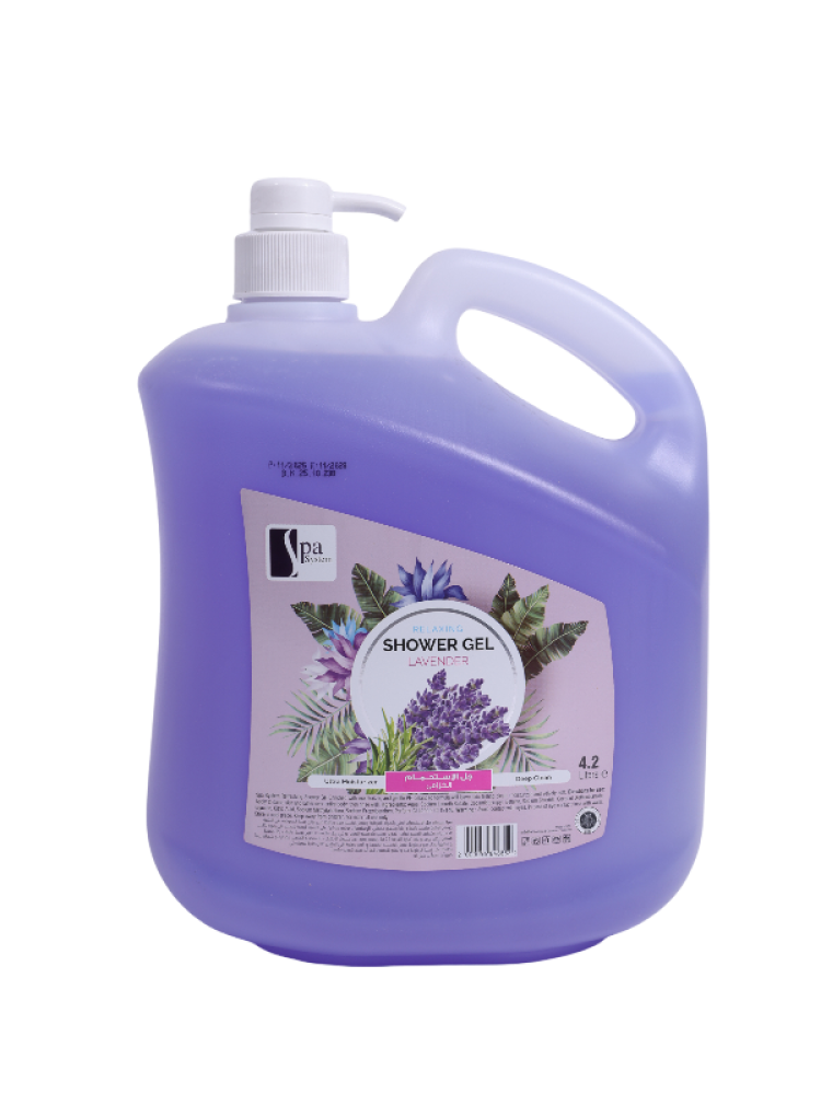 Spa System Lavender Shower Gel 4.2L
