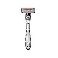 Single Blade Razor for Men Flex5 Extra-Edge BIC 2-Pack