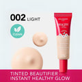 Bourjois Healthy Mix Tinted Beauty Foundation, Vitamin C, E, Coconut Oil, 002 Light