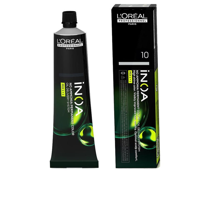 Blonde Hair Dye Inoa Ammonia-Free Permanent Colour 10 Lightest L'Oreal 60g