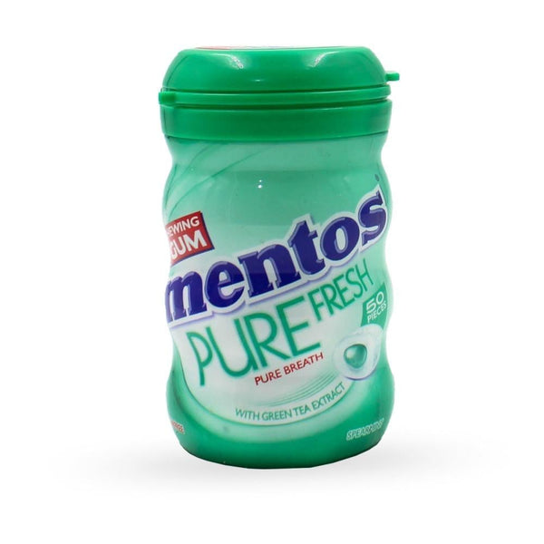 Mentos Chewing Gum Pure Fresh Green Tea Refreshing Mint 87.5g
