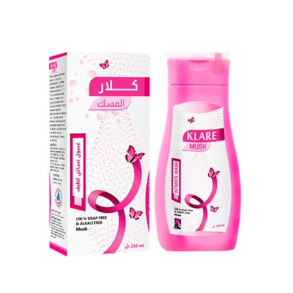 Klare Feminine Wash with Musk, Soap-Free, 250ml