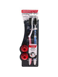 Charcoal Medium Toothbrush for Sensitive Gums - Parodont Active 2-in-1