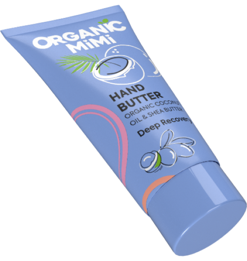 Shea Butter Hand Wash Deep Recovery Coconut Oil Organic Mimi 50ml
