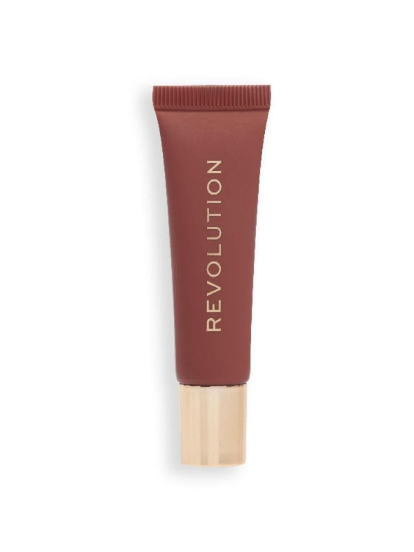 Revolution Juicy Peptide Lip Balm - Nude Latte Tint, Hydrating