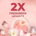Lux Sparkling Peach Body Wash 400ml