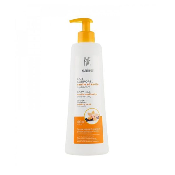 Vanilla Shea Body Lotion Moisturizing Hydrating Sairo 400ml