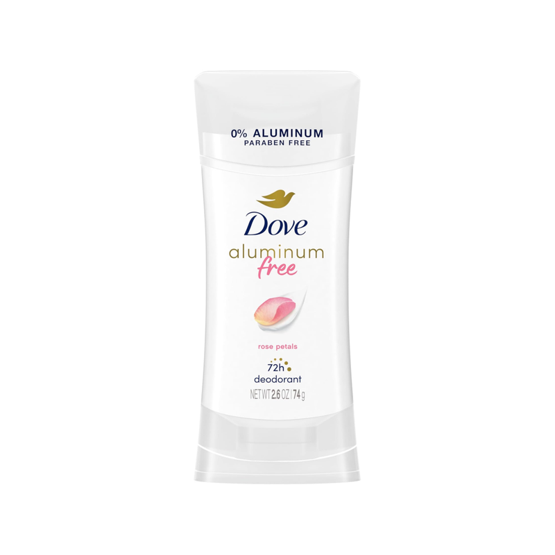 Rose Aluminum-Free Deodorant Stick for Odor Protection Dove 74g