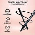 Black Liquid Eyeliner Smudge-Proof Precision Tip Long-Lasting Forever52