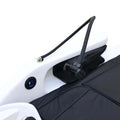 Salon System Electronic Shampoo Bed H058W Hydro-Massage White