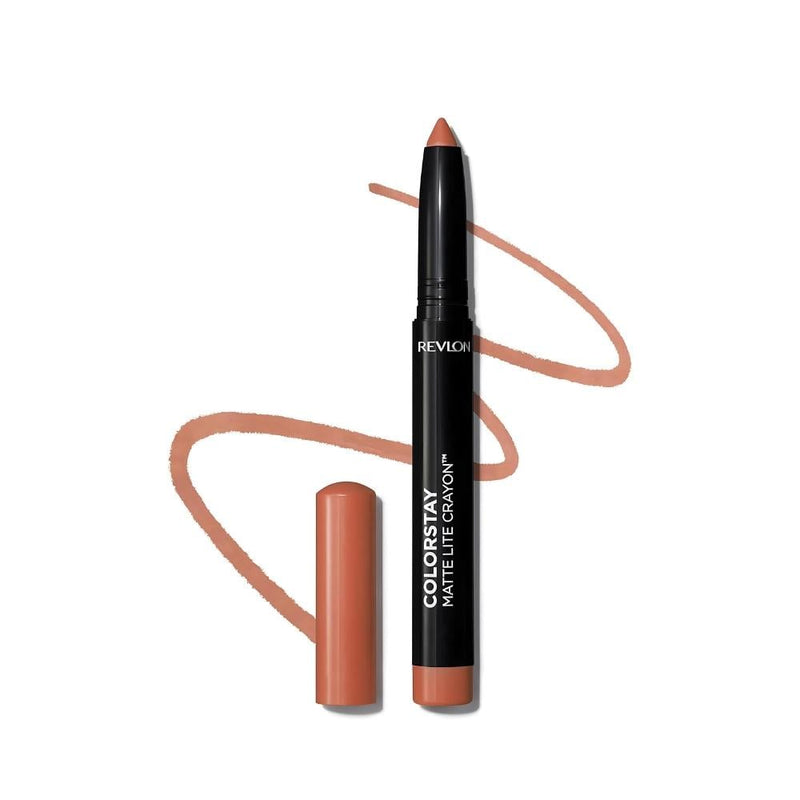 Revlon Color Stay Matte Lip Crayon 001 Tread Light 1.4g