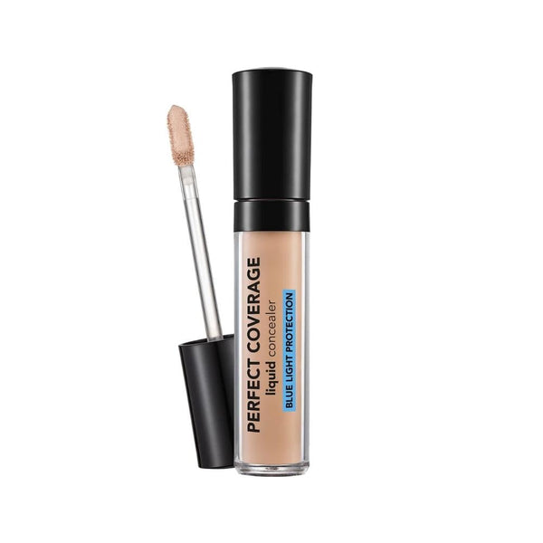 Flormar Liquid Concealer 003 Light Beige Full Coverage Non-Creasing