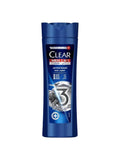 3 in 1 Shampoo Body and Face Wash Activated Charcoal Clear Men 400ml