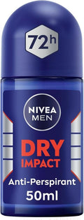Roll On Deodorant For Men Dry Impact Anti-Perspirant Formula Nivea 50ml