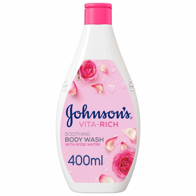 Best Smelling Body Wash Soothing Rose Hydrating Johnson 400ml