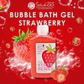 Saboo Strawberry Scented Bubble Bath Gel - 250ml