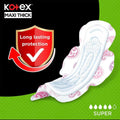 Maxi Pads with Wings Large Heavy Flow Kotex 30 Pads